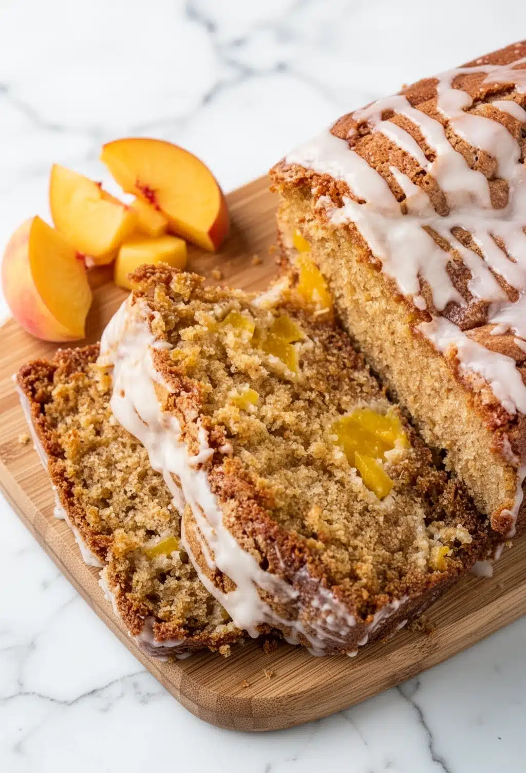 Delicious Glazed Peach Bread Recipe for Everyone