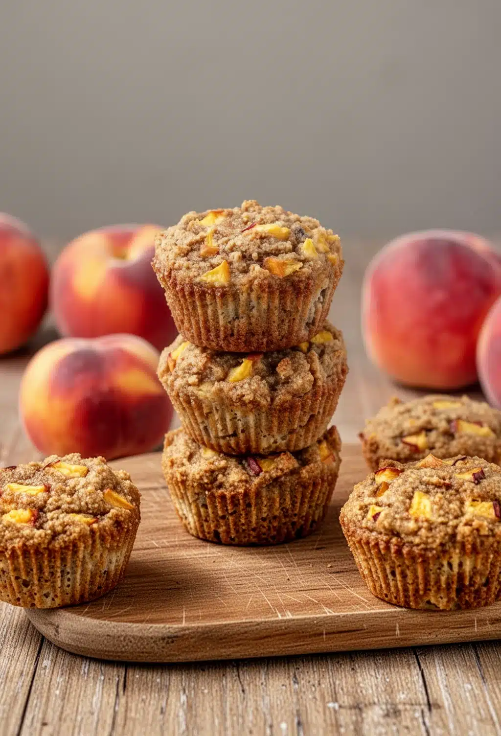 Delicious Gluten-Free Peach Muffins for Everyone