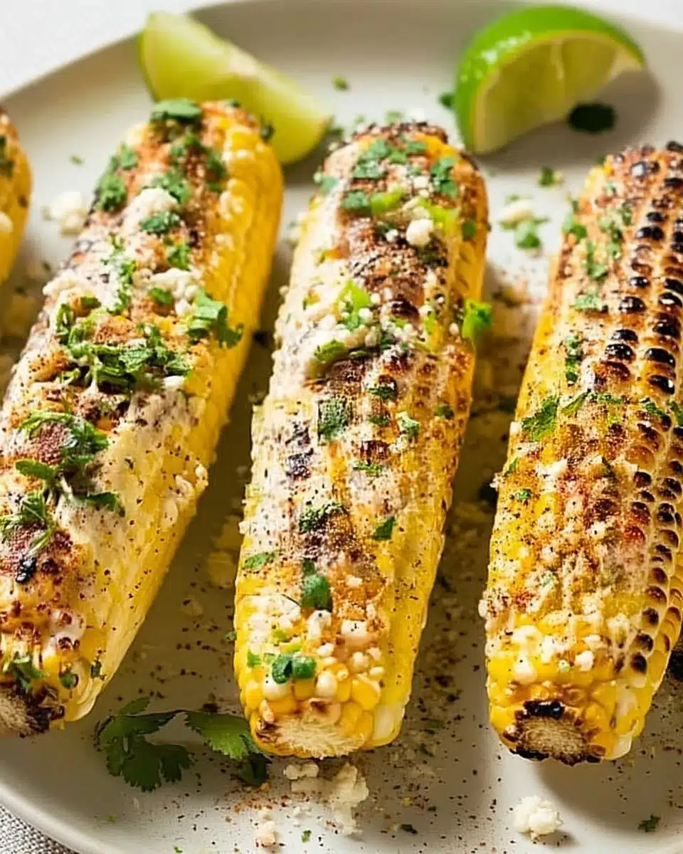 Grilled Sweet Corn with Chili Lime Butter: Irresistibly Delicious