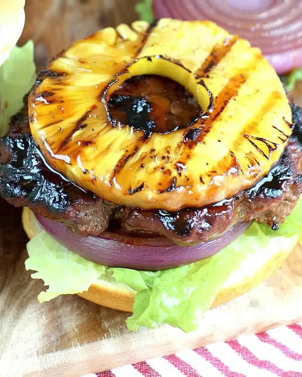 Grilled Teriyaki Burger: A Savory Delight for Dinner