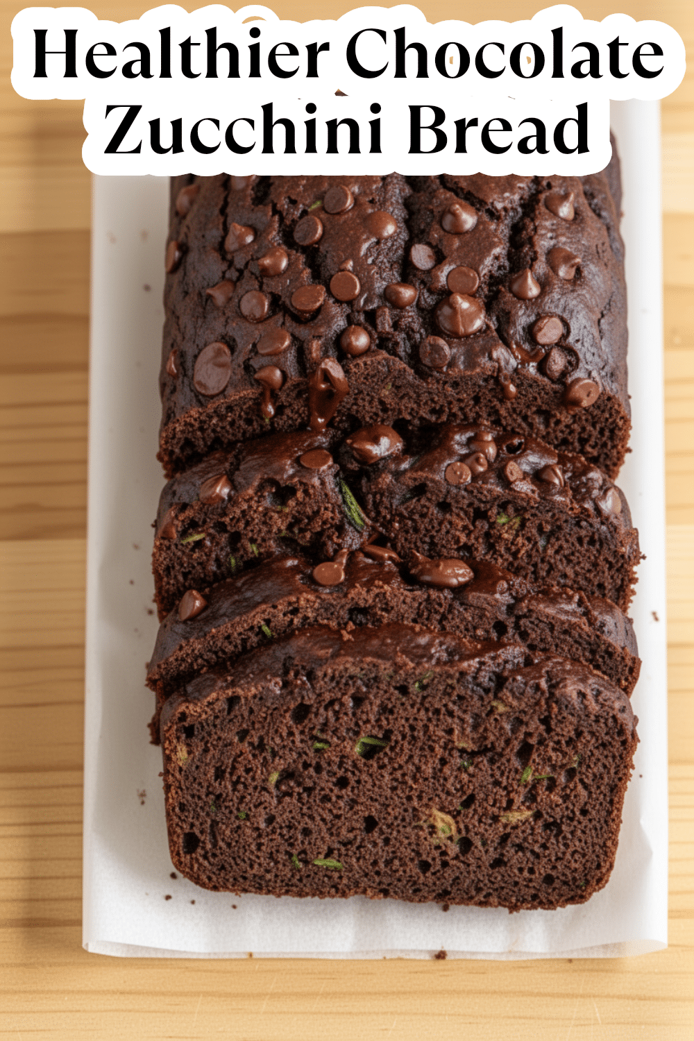 healthier chocolate zucchini bread