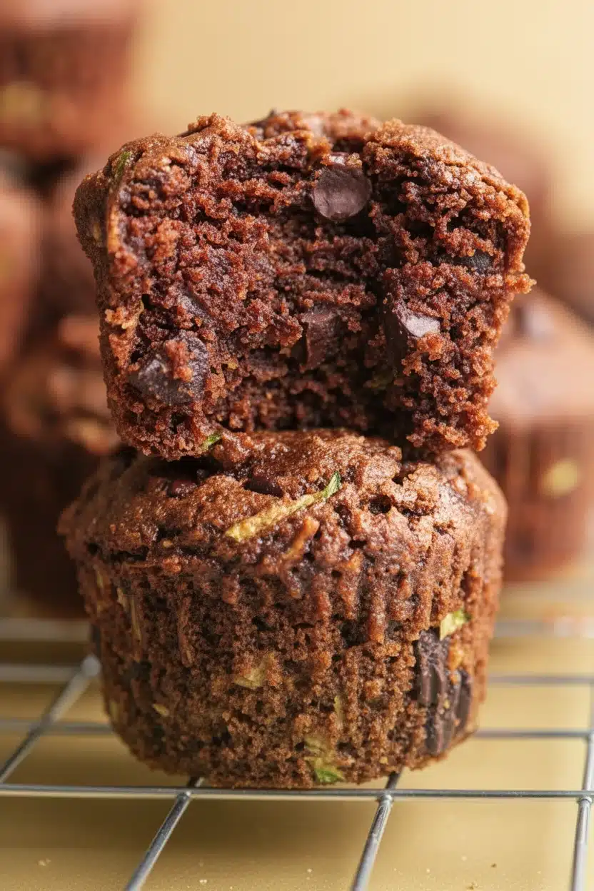 Healthy Chocolate Zucchini Bread Muffins Gluten Free: A Delicious Treat