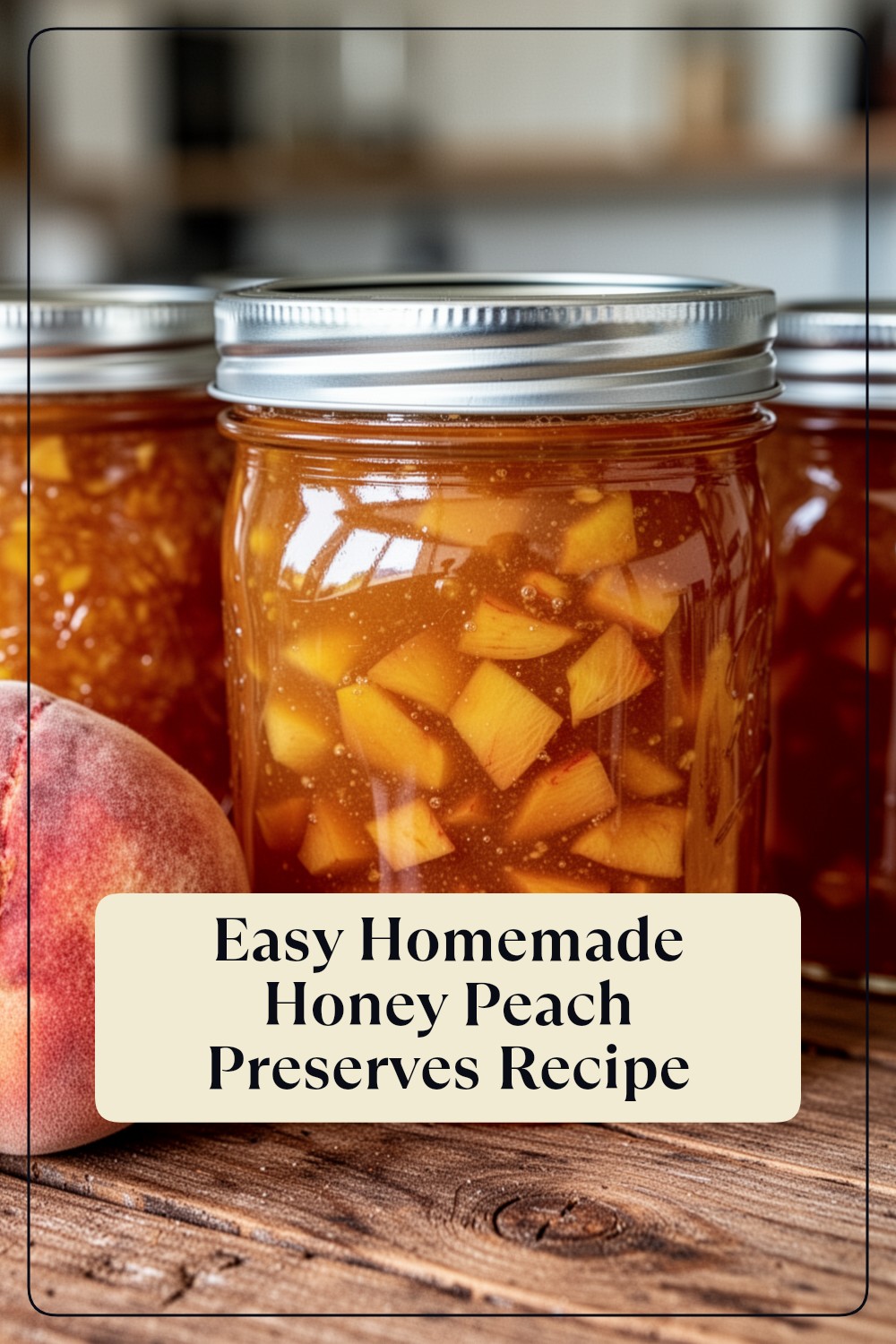 honey peach preserves