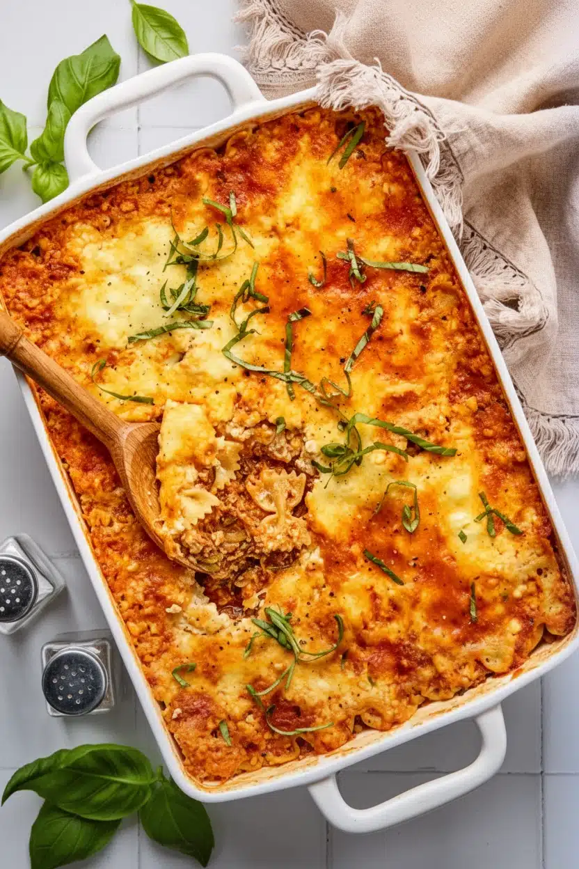 Delicious Italian Zucchini and Ground Beef Casserole