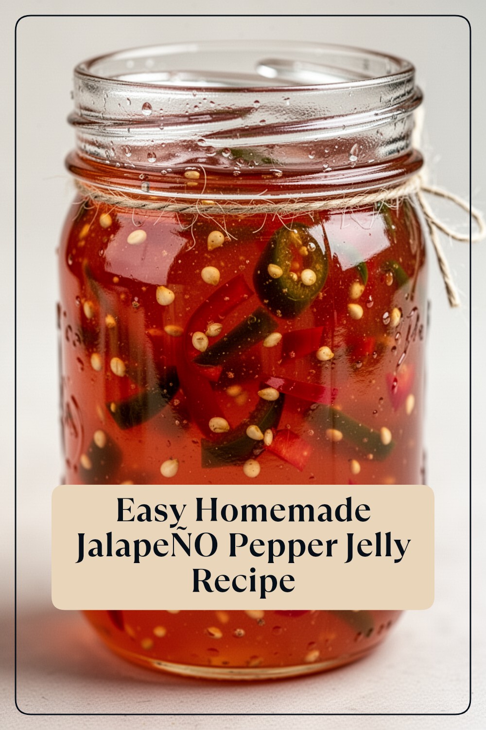 jalapeño pepper jelly
