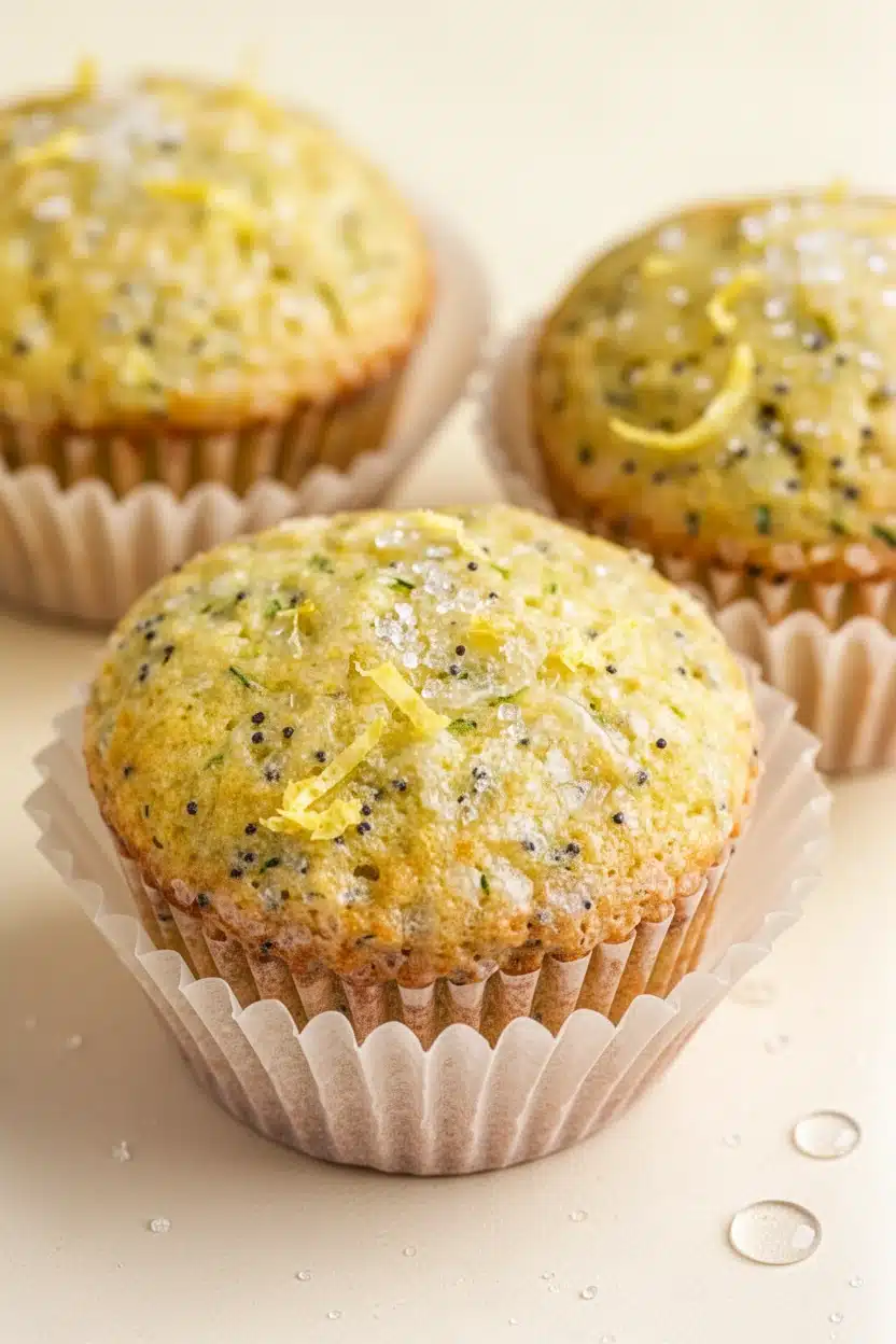 Lemon Poppy Seed Zucchini Muffies: A Delightful Treat