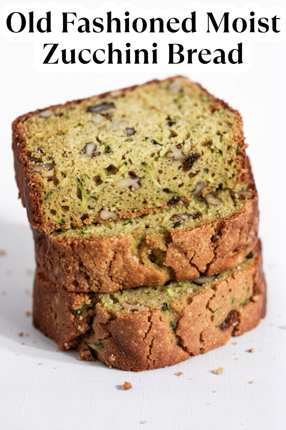 old fashioned moist zucchini bread