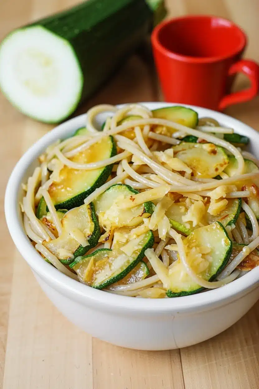 Easy Parmesan Zucchini Garlic Pasta: A Delightful Weeknight Dinner