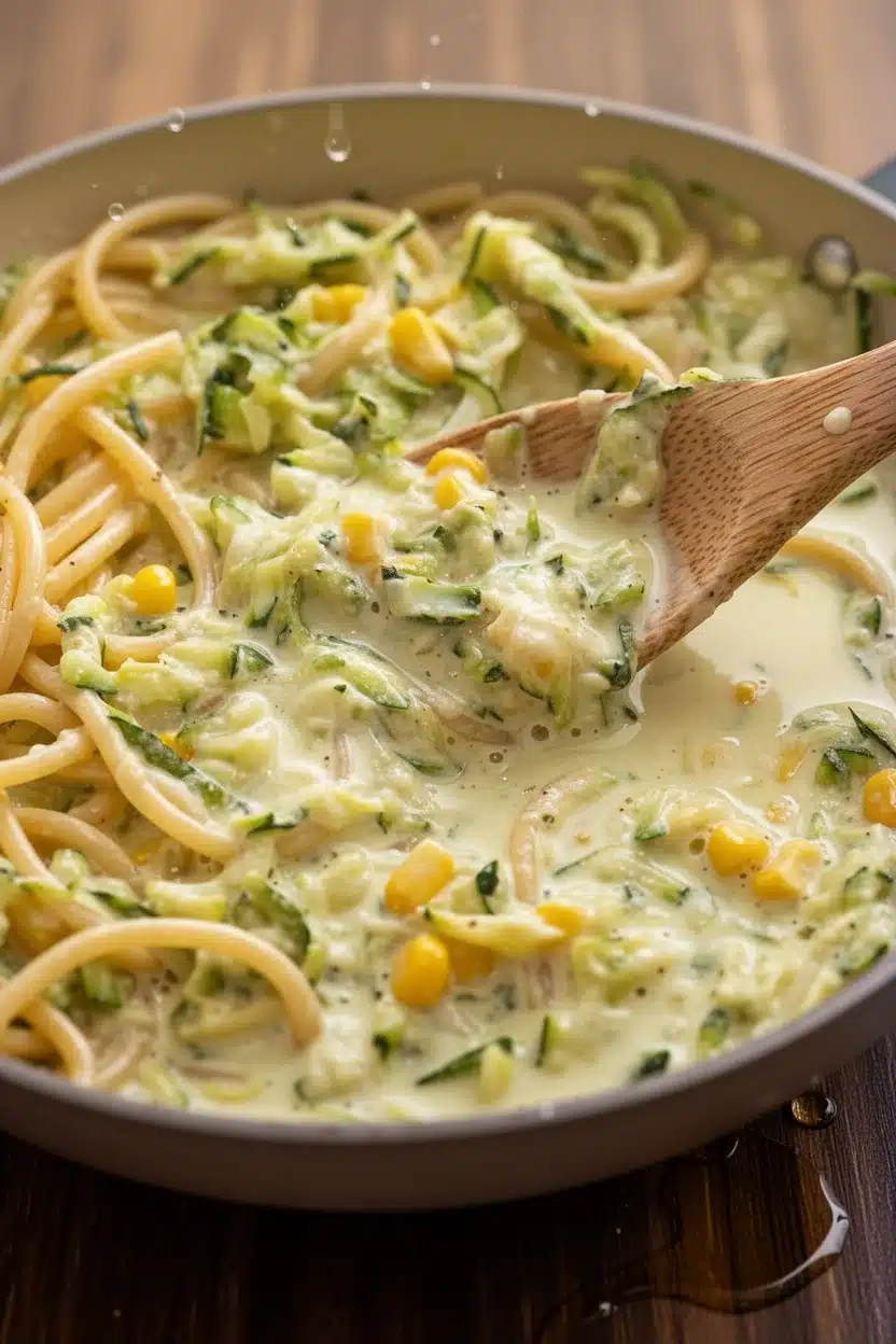 Pasta with Creamy Zucchini Sauce: Quick and Delicious