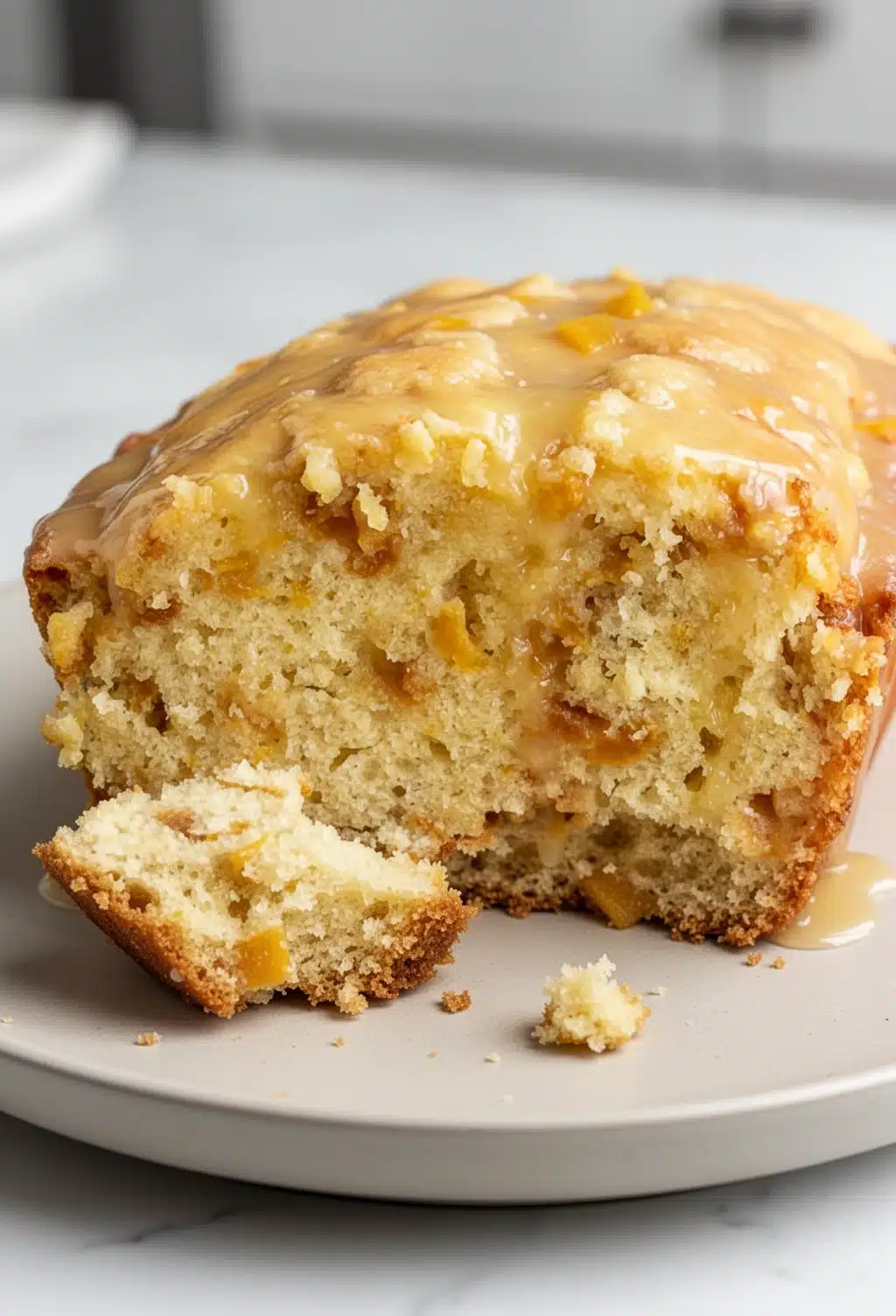 Delicious Peach Cobbler Bread: A Sweet Delight
