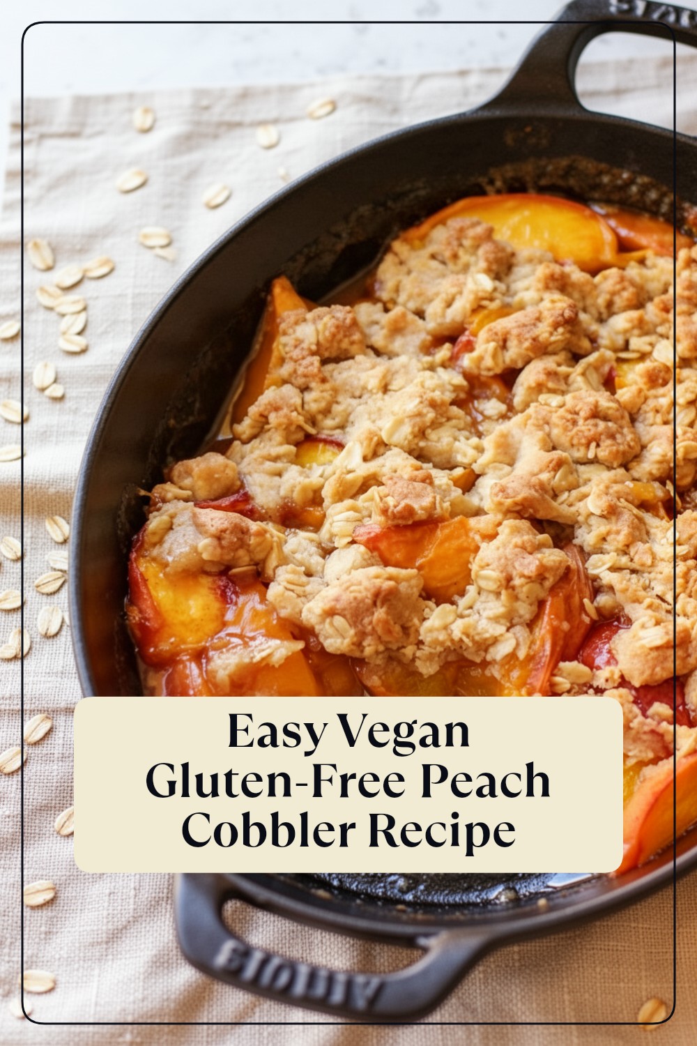 peach cobbler