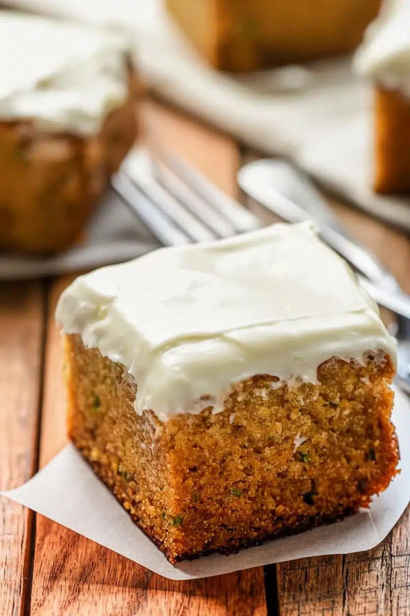Perfect Zucchini Cake with Cream Cheese Frosting: Irresistibly Moist