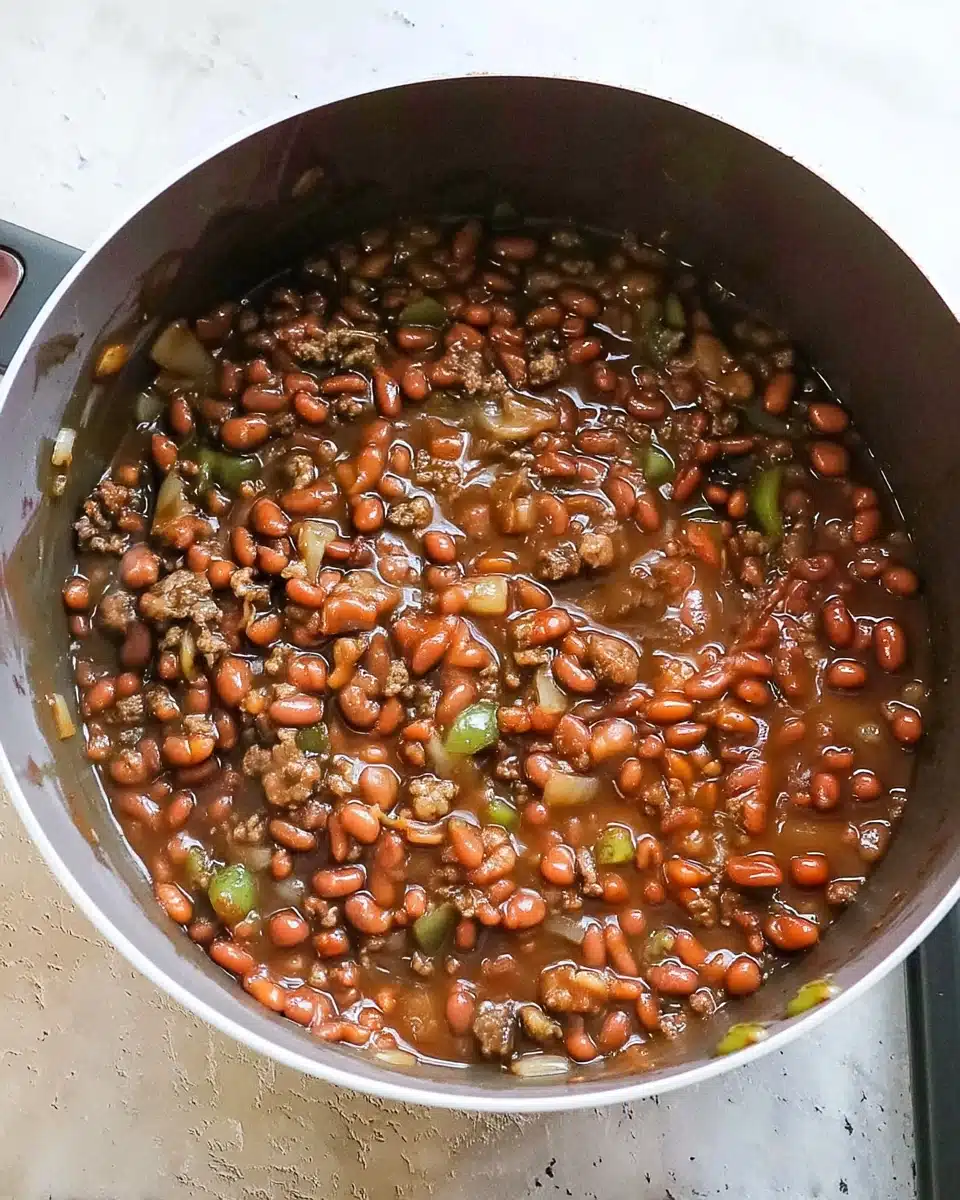 Savory Baked Beans with Ground Beef: A Comforting Delight