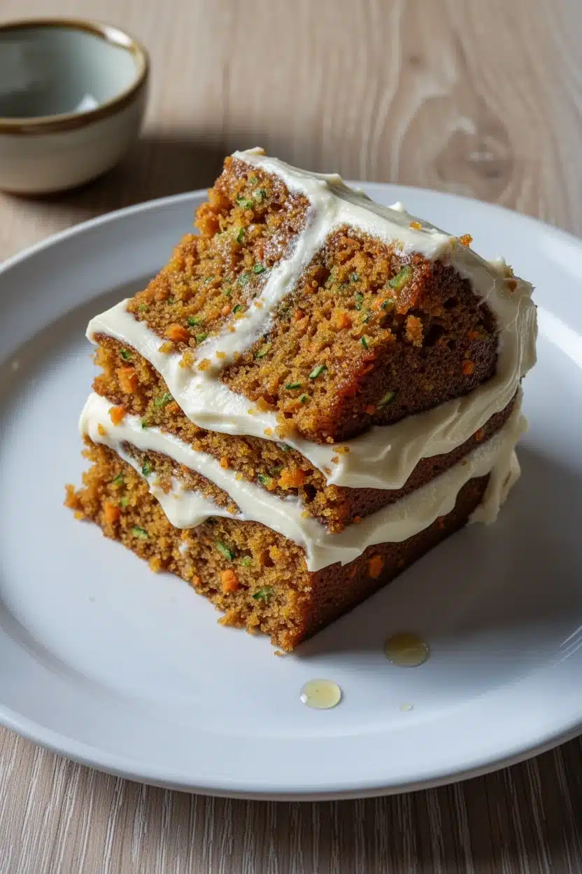 Spiced Zucchini Sweet Potato Cake: A Delightful Treat