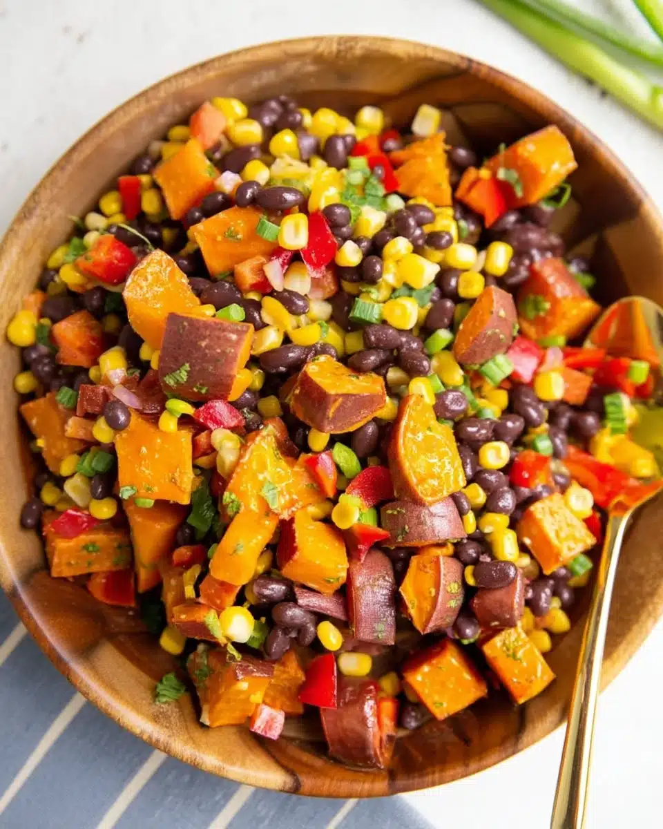 Delicious Sweet Potato Black Bean Salad Recipe