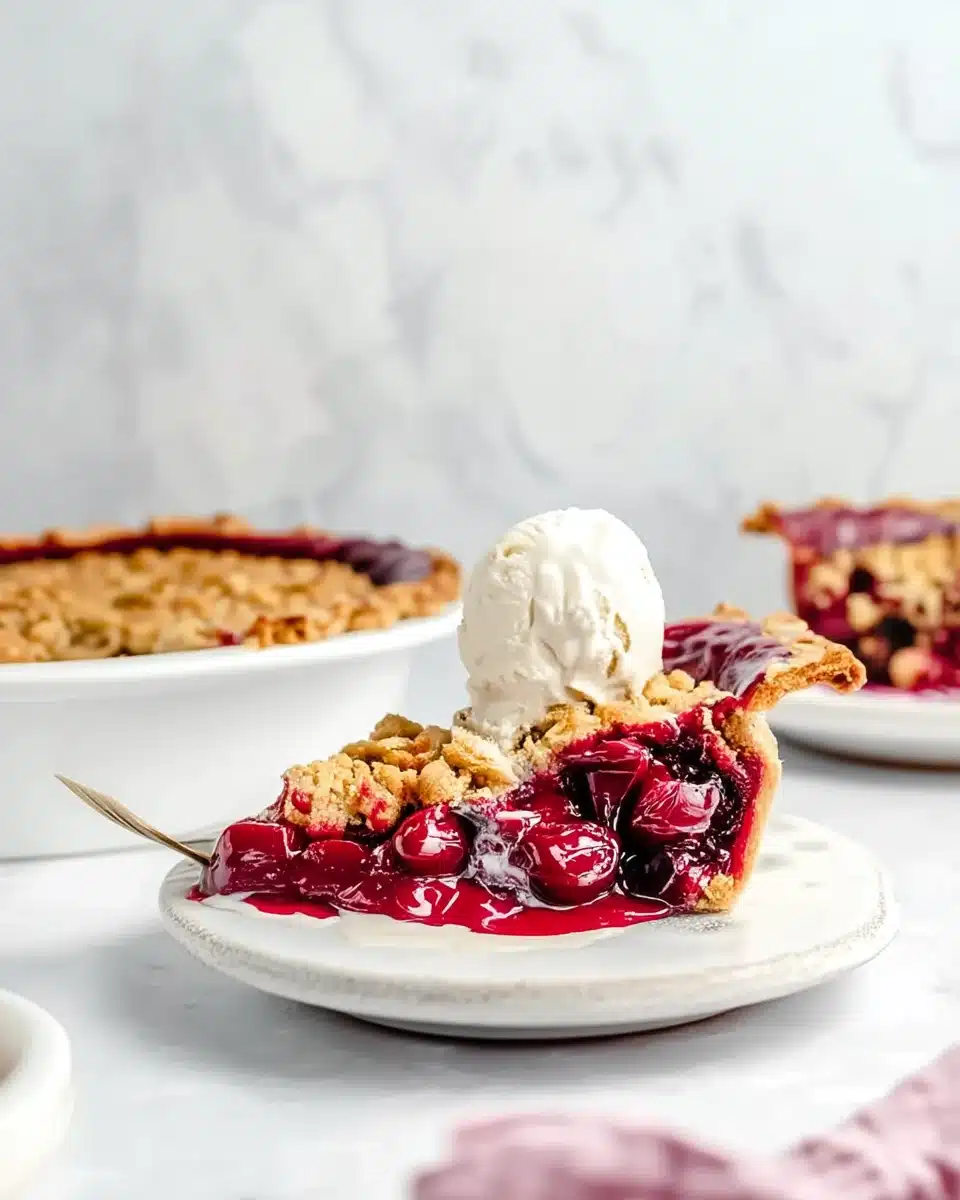 Tart Cherry Pie: A Delightfully Sweet Indulgence