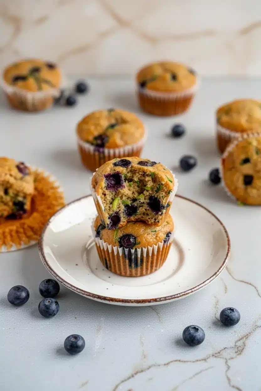 Yummy Blueberry Zucchini Muffins: A Delightful Treat