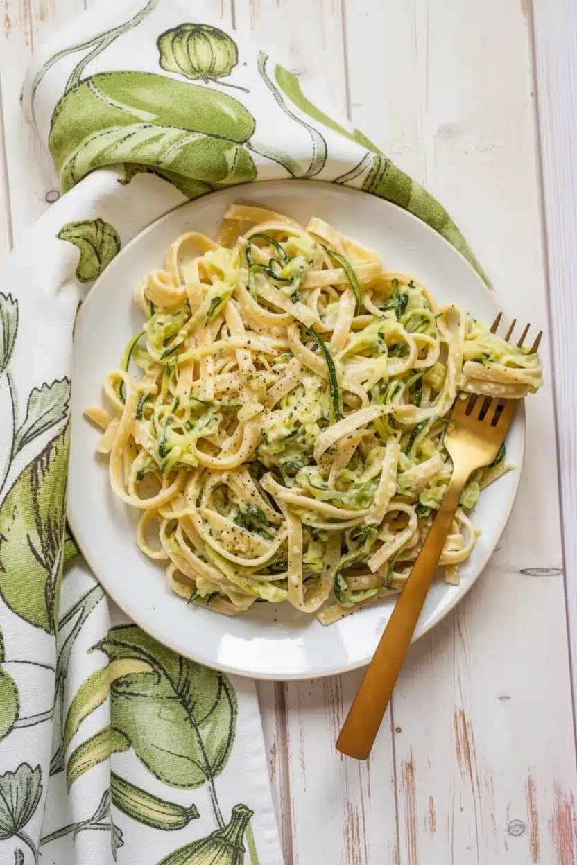 Zucchini Alfredo Pasta: A Creamy Delight for Weeknight Dinners
