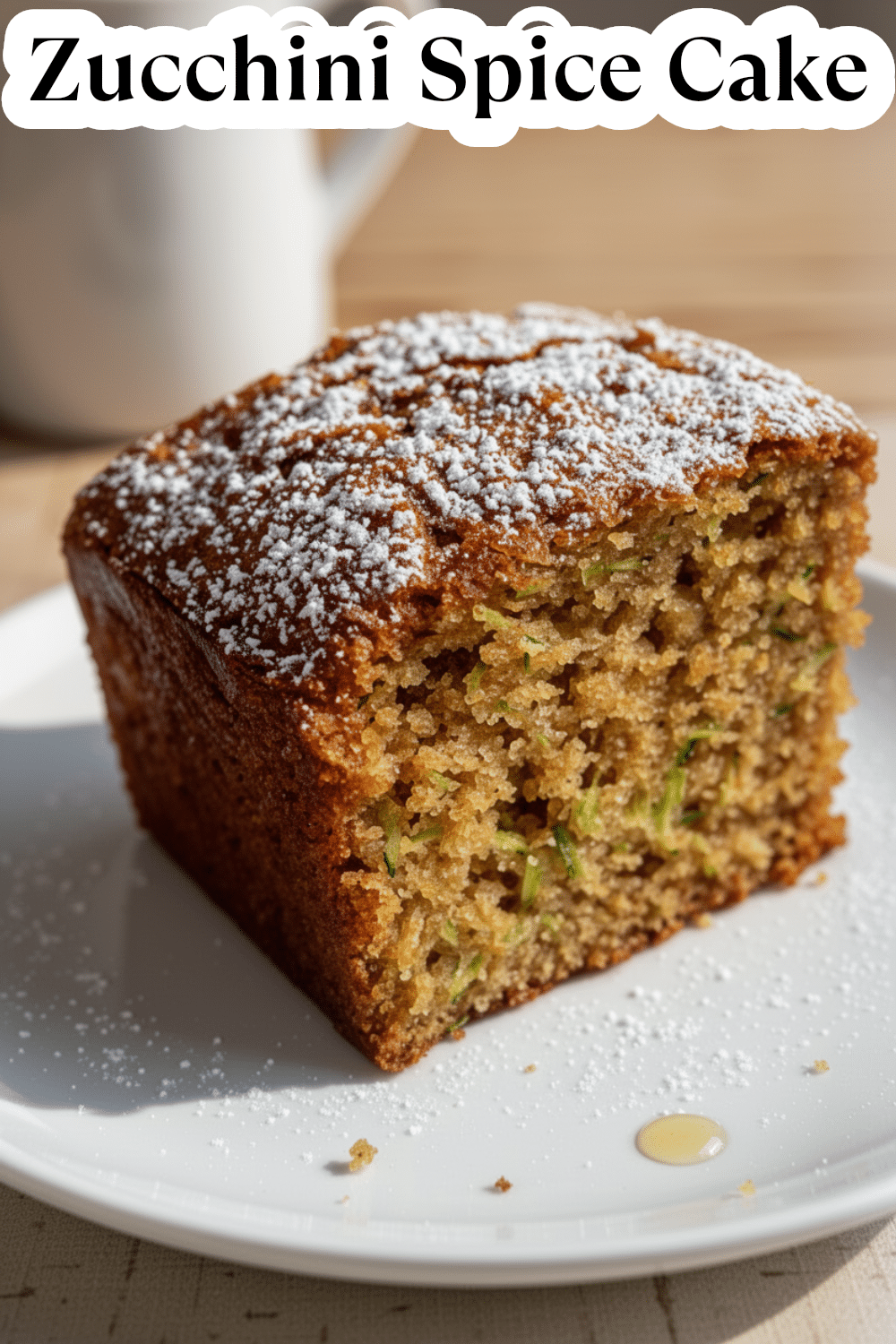 zucchini spice cake