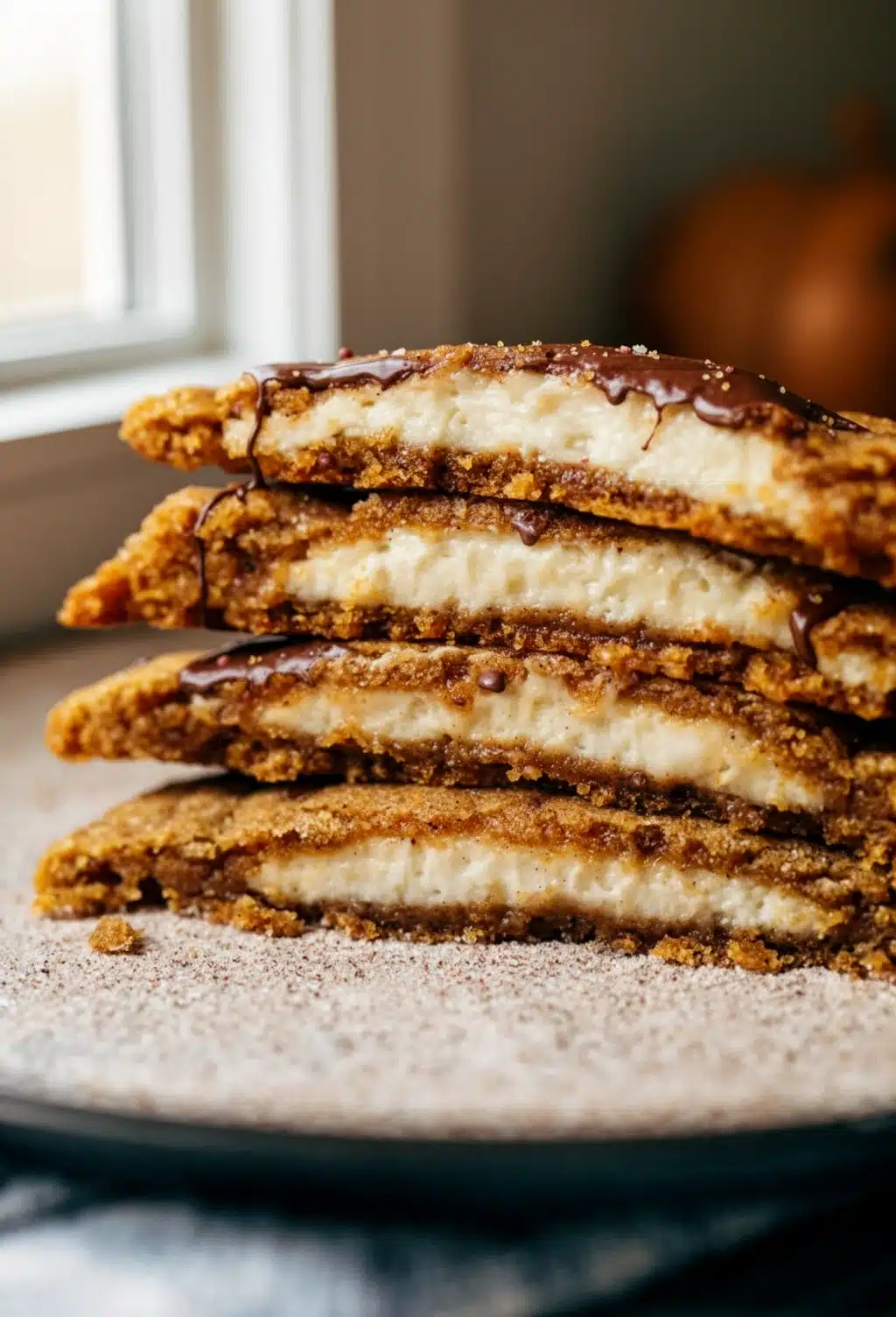 Fall Gourmet Cookies: Indulgent Pumpkin Cheesecake Delights
