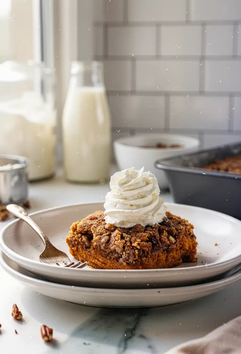 Easy Pumpkin Dump Cake Recipe with Spice Cake Mix